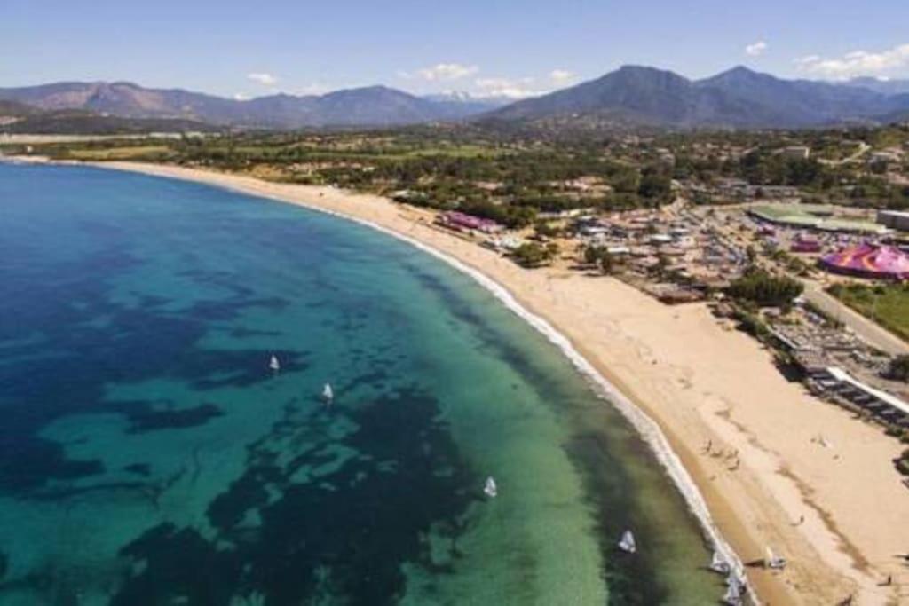 Porticcio : Magnifique T2 Piscine Vue Mer Grosseto-Prugna Экстерьер фото